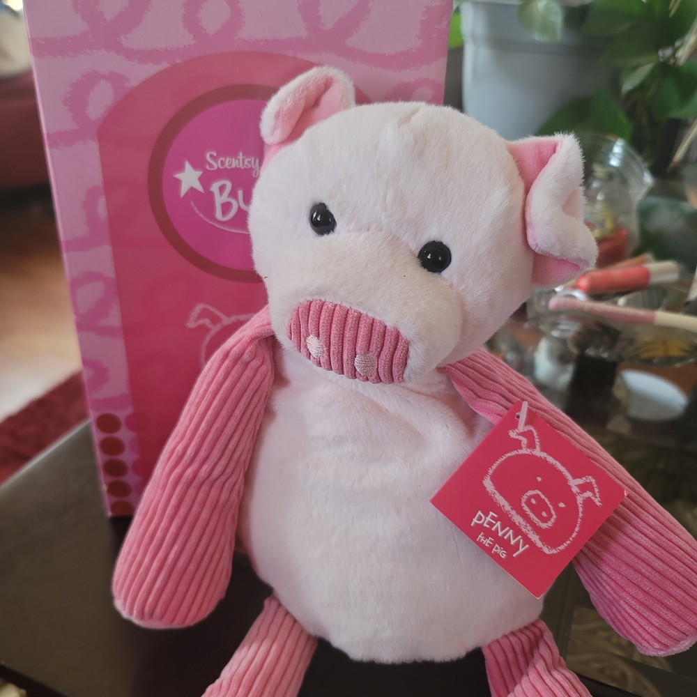 Scentsy Penny the Pig Plush - Soft Pink Delight